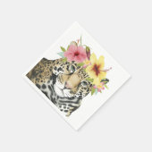 Serviette En Papier Halo tropical | Sweet Cheetah (Coin)