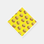 Serviette En Papier Hamburger Anniversaire Burger Napkins (Coin)