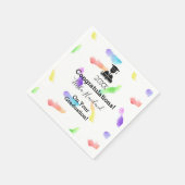 Serviette En Papier HAMbyWG - Papier d'aquarelle Napkin - Graduation (Coin)