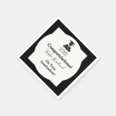 Serviette En Papier HAMbyWG - Papier Napkin - Graduation (Coin)