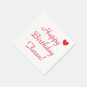 Serviette En Papier HAMbyWhiteGlove - Papier Napkin - Golf (Coin)