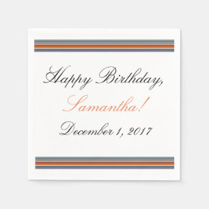 Serviette En Papier HAMbyWhiteGlove - Papier Napkin - Skateboarder