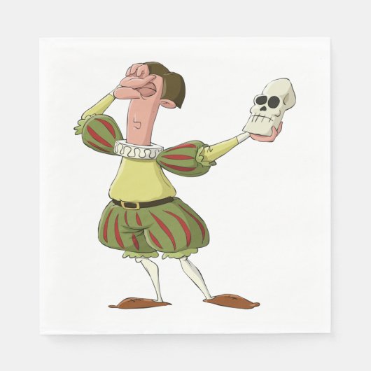 Serviette En Papier Hamlet (Devant)