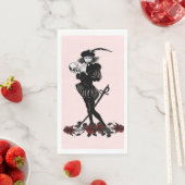 Serviette En Papier Hamlet rose (En situation)