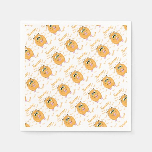 Serviette En Papier hamster (Devant)