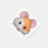 Serviette En Papier Hamster - Emoji (Coin)