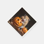 Serviette En Papier Hamster Halloween (Coin)