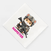 Serviette En Papier Hamster tactique (Coin)