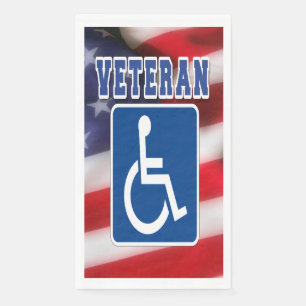Serviette En Papier Handicap Handicap Vétérinaire États-Unis