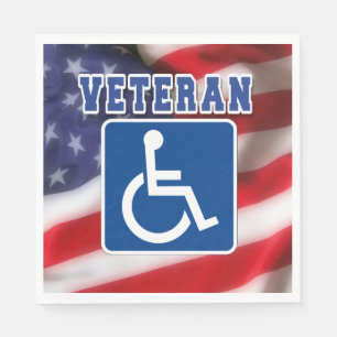Serviette En Papier Handicap Handicap Vétérinaire États-Unis