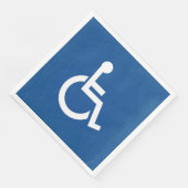 Serviette En Papier Handicapé (Coin)