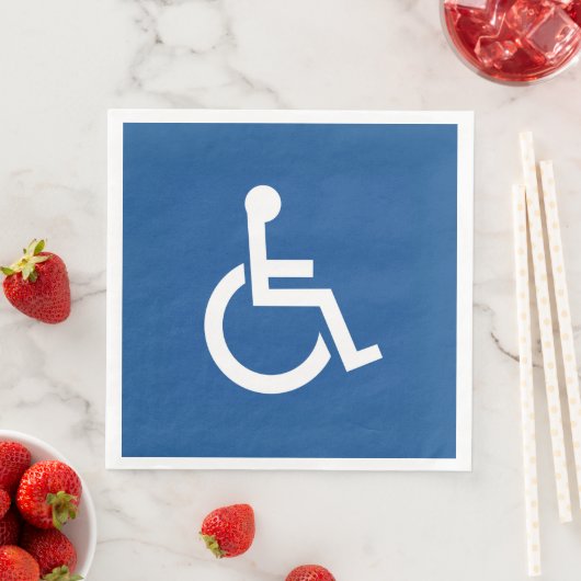 Serviette En Papier Handicapé (En situation)