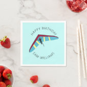 Serviette En Papier Hang Gliding (En situation)