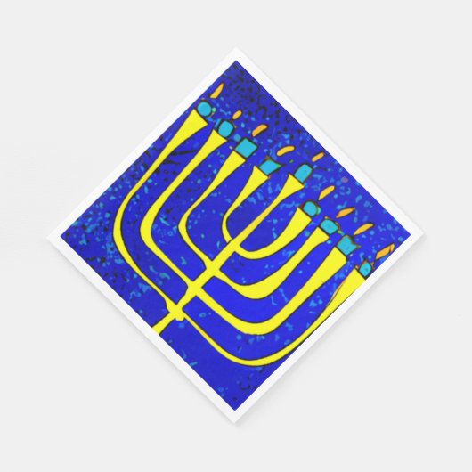 Serviette En Papier Hanoukka (Coin)