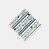 Serviette En Papier Hanoukka Napkin Personnalise Le Nouveau Élégant Au (Coin)