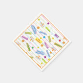 Serviette En Papier Hanoukka Napkin Personnalise "le parti Chanukah" (Coin)