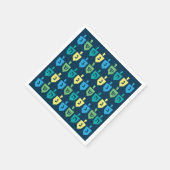 Serviette En Papier Hanukkah Dreidel Party Napkins (Coin)