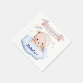 Serviette En Papier Happy Birthday Personalized Paper Napkin (Coin)