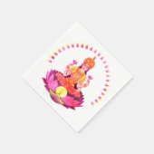 Serviette En Papier Happy Diwali - Deepalavi Lakshmi Goddess 1 (Coin)