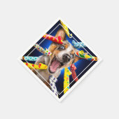Serviette En Papier Happy Dog Party Blowers (Coin)