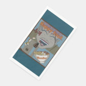 Serviette En Papier Happy food (Coin)