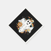 Serviette En Papier Happy Ghost Retro Hippie Vibe (Coin)