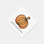 Serviette En Papier Happy Halloween (Coin)