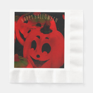 Serviette En Papier Happy Halloween drôle effroi Éffrayant Jack-o'-lan