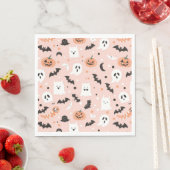 Serviette En Papier Happy Halloween Éffrayant Cute & Festive Halloween (En situation)