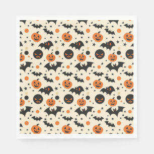 Serviette En Papier Happy Halloween Éffrayant Cute & Festive Halloween