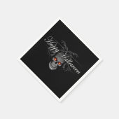 Serviette En Papier Happy Halloween Evil Crull (Coin)