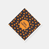 Serviette En Papier Happy Halloween Funny mignon Motif Citrouille (Coin)
