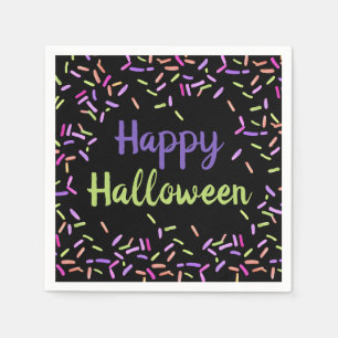 Serviette En Papier Happy Halloween saupoudrer papier personnalisé