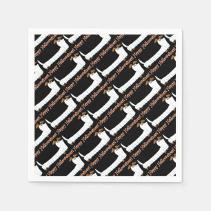 Serviette En Papier Happy-Halloweiner