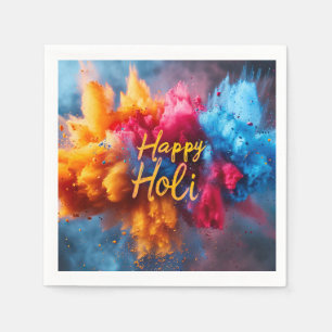 Serviette En Papier Happy Holi Napkin