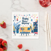 Serviette En Papier Happy House Warming Paper Napkin (En situation)