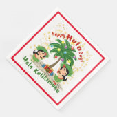Serviette En Papier Happy Hula Days 3 Papier Napkin (Coin)