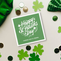Happy Jour de la Saint Patrick Party Custom Shamro