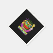 Serviette En Papier Happy Summerween Watermelon Jack-o'-lantern été (Coin)