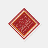 Serviette En Papier Happy Thanksgiving (Coin)