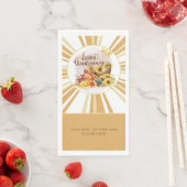 Serviette En Papier Happy Thanksgiving (En situation)