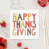 Serviette En Papier Happy Thanksgiving! Paper Cup (En situation)