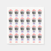 Serviette En Papier happy witches night demon animal (Devant)