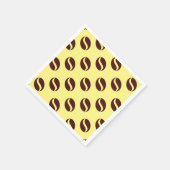 Serviette En Papier Haricot de café funky (Coin)