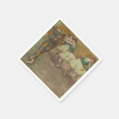 Serviette En Papier Harlequin Danse, Degas Art (Coin)