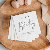 Serviette En Papier HARLOW Mariage moderne enivrant Cocktail