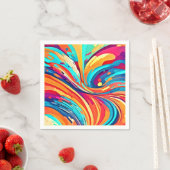 Serviette En Papier Harmonie énergétique sous forme (En situation)