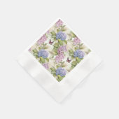 Serviette En Papier Harmonie Heaveny Hydrangea (Coin)