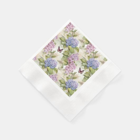 Serviette En Papier Harmonie Heaveny Hydrangea (Coin)
