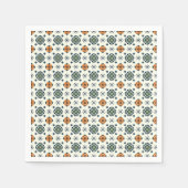 Serviette En Papier Harmonie Talavera Bloom (Devant)